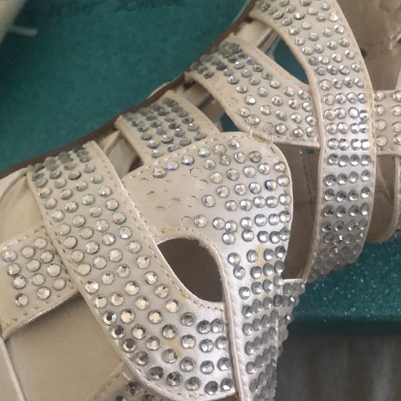 Betsey Johnson Rhinestones Platform Stilettos - Picture 3 of 7